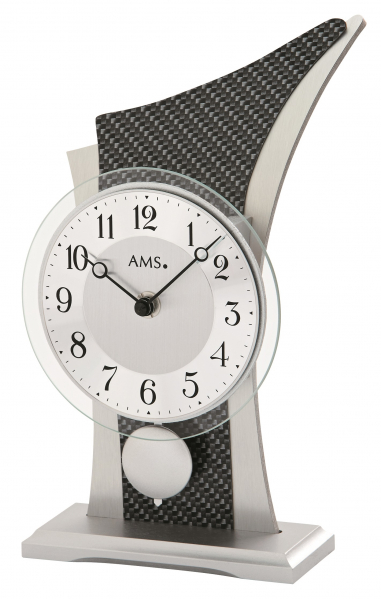 AMS-Quartzpendel-Tischuhr-26cm-1140