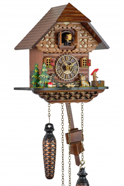 Trenkle-Schwarzwaldhaus-mit-Hund-22cm-4281-QM