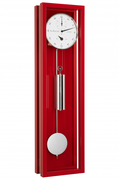 Hermle-Wanduhr-Rot-Monatslaeufer-Mechanisch-86cm-71006-360761