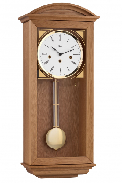 Hermle-Wanduhr-Newport-Eiche-8-Tage-Gangdauer-Westminster-71025-040341