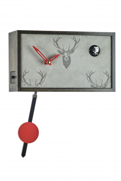 Trenkle-Kuckucksuhr-Quarzwerk-Modern-Box-Hirsch-Braun-24cm-3601-QM