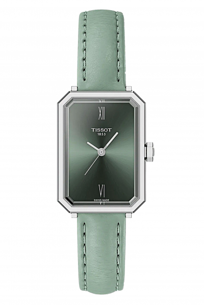 TISSOT-SRV-Damenuhr-Gruen-Saphirglas-Quarz-30mm-T160-110-16-093-00