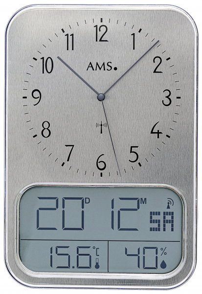 AMS-AMS-Funk-Wanduhr-Digital-Anzeige-37cm-5891A
