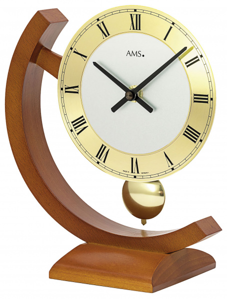 AMS-AMS-Quarzpendel-Tischuhr-Kirschbaum-22cm-163-9
