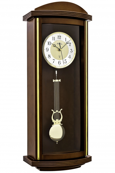 AMS-AMS-Funk-Pendelwanduhr-Nussbaum-66cm-5015-1