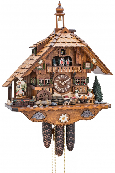 Hekas-Kuckucksuhr-8-Tage-Laufwerk-Musik-Haus-Biergarten-59cm-3771-8-EX