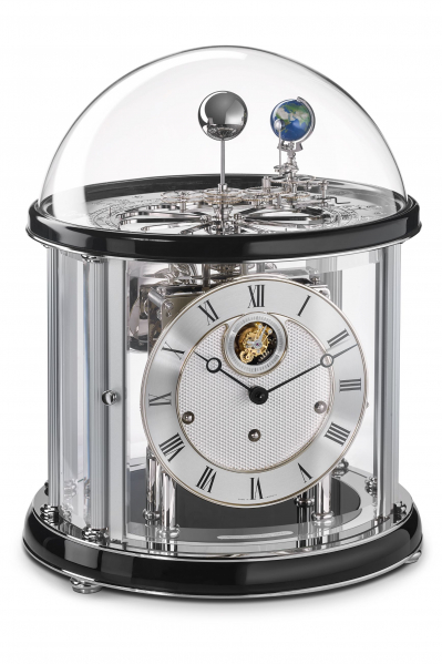 Hermle-Tellurium-Tourbillon-Schwarz-Nickel-8-Tage-Laufwerk-35cm-23070-740352