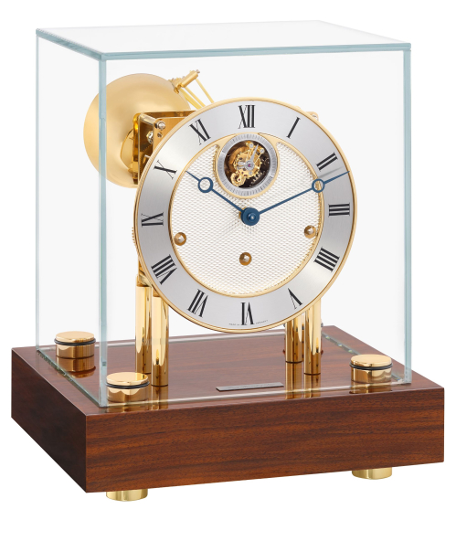 Hermle-Tischuhr-Houston-Nussbaum-Messing-Tourbillon-Westminster-Mechanisch-30cm-22860-030352