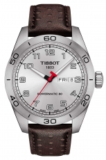 TISSOT-PRS-516-Powermatic-80-Herrenuhr-Braun-Silber-Automatik-42mm-T131-430-16-032-00