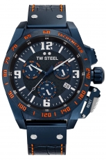 TW-STEEL-WRC-Limited-Edition-Herrenuhr-Blau-Orange-Chronograph-Quarz-46mm-TW1020