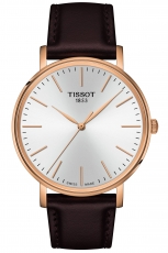 TISSOT-Everytime-Gent-Herrenuhr-Braun-Silber-Quarz-40mm-T143-410-36-011-00