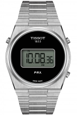 TISSOT-PRX-Digital-Herrenuhr-Silber-Schwarz-Quarz-Saphirglas-40mm-T137-463-11-050-00