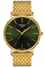 TISSOT-Everytime-Herrenuhr-Gold-Gruen-Quarz-Saphirglas-40mm-T143-410-33-091-00