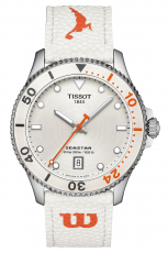 TISSOT-Seastar-Wilson-WNBA-Herren-und-Damenuhr-Orange-Wei--Quarz-Saphirglas-40mm-T120-410-17-011-00