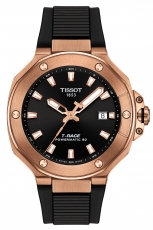 TISSOT-T-Race-Powermatic-80-Herrenuhr-Schwarz-Ros-gold-Automatik-Saphirglas-41mm-T141-807-37-051-00