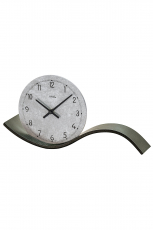 AMS-AMS-Tischuhr-Quarz-Metal-Anthrazit-30cm-1316