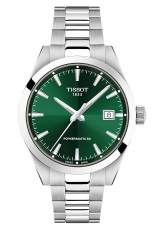 TISSOT-TISSOT-Gentleman-Automatik-silber-gruen-38mm-T165-807-11-091-00