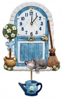 Terrastudio -Haustr mit Katze 29cm- 00.2911