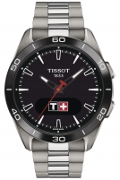 TISSOT -T-Touch Connect Sport Damen - und Herrenuhr Titan Quarz Saphirglas 43mm- T153.420.44.051.00