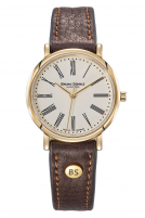 Bruno S�hnle -Nabucco Damenuhr Braun Gold Quarz Saphirglas 28mm- 17-33045-137
