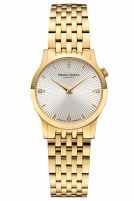 Bruno S�hnle -Bologna IV Damenuhr Gold Quarz Saphirglas 29mm- 17-33231-240