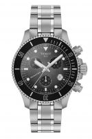 TISSOT -Seastar 1000 Damenuhr Silber Grau Chrono Saphirglas Quarz 38mm- T120.217.11.061.00