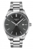 TISSOT -PR 100 Herrenuhr Silber Grau Saphirglas Quarz 40mm- T150.410.11.081.00