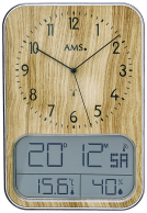 AMS -AMS Funk Wanduhr 37cm- 5891