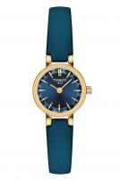 TISSOT -TISSOT Lovely Round Damenuhr Blau Gold Quarz Saphirglas 20mm- T140.009.36.041.00