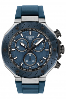 TISSOT -TISSOT T-Race Quarz Chronograph blau 45mm- T141.417.27.041.00