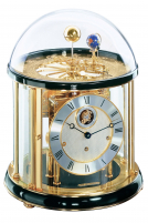 Hermle -Tellurium Tourbillon Schwarz Messing 8-Tage Laufwerk 35cm- 23069-740352