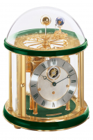 Hermle -Tellurium Tourbillon Gr�n Messing 8-Tage Laufwerk 35cm- 23069-V10352