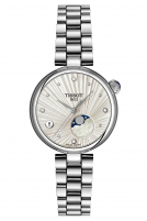 TISSOT -Desir Damenuhr Silber Datum Mondphase Saphirglas Quartz 30mm- T152.223.11.036.00