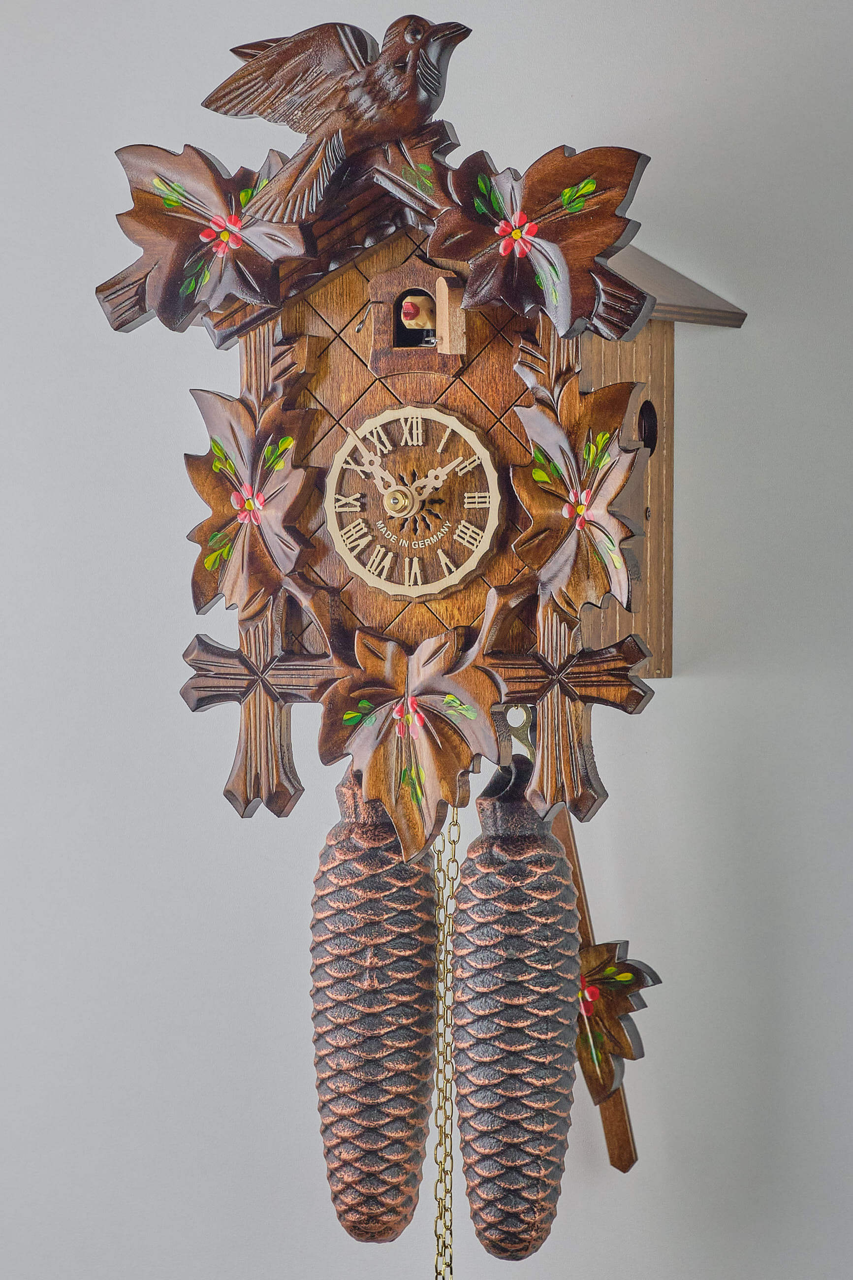 Engstler -five leaves painted 28cm- 528/6/8