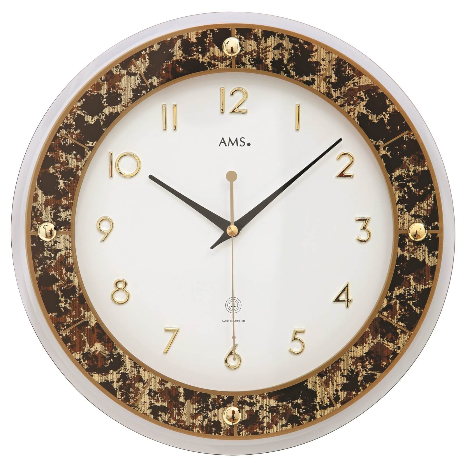 AMS -Wireless wall clock 31cm- 5853