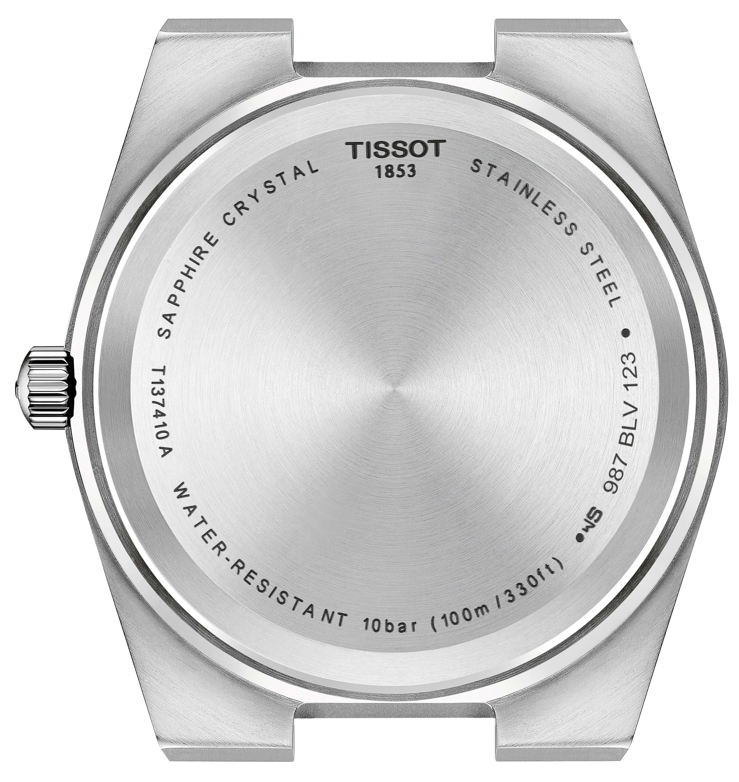 TISSOT -PRX Herrenuhr Weiß Quarz Saphirglas 40mm- T137.410.17.011.00