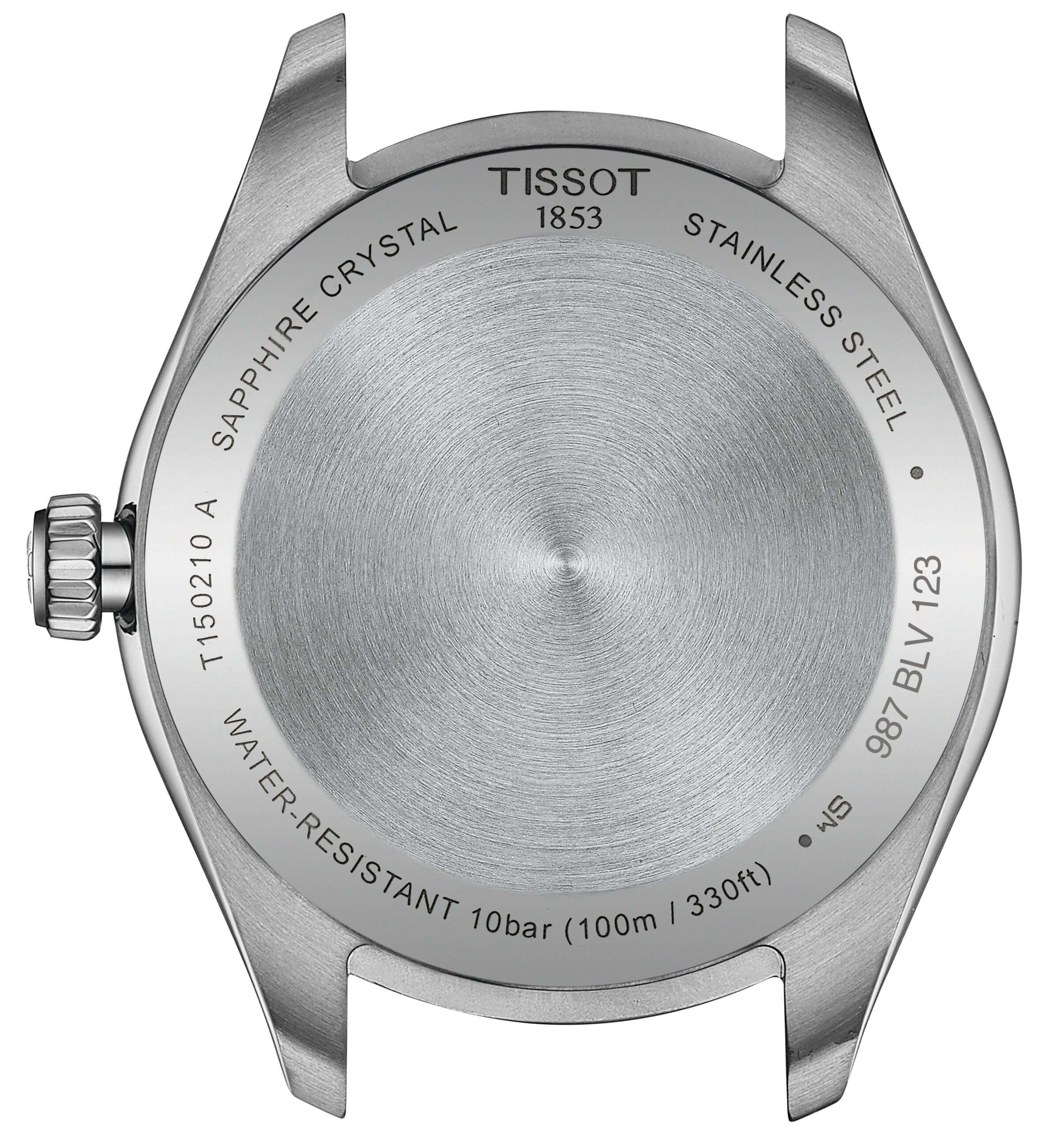 TISSOT -PR 100 Ladies' Watch White Mother-of-Pearl Cream-coloured Quartz Date Sapphire Crystal 34mm- T150.210.26.111.00