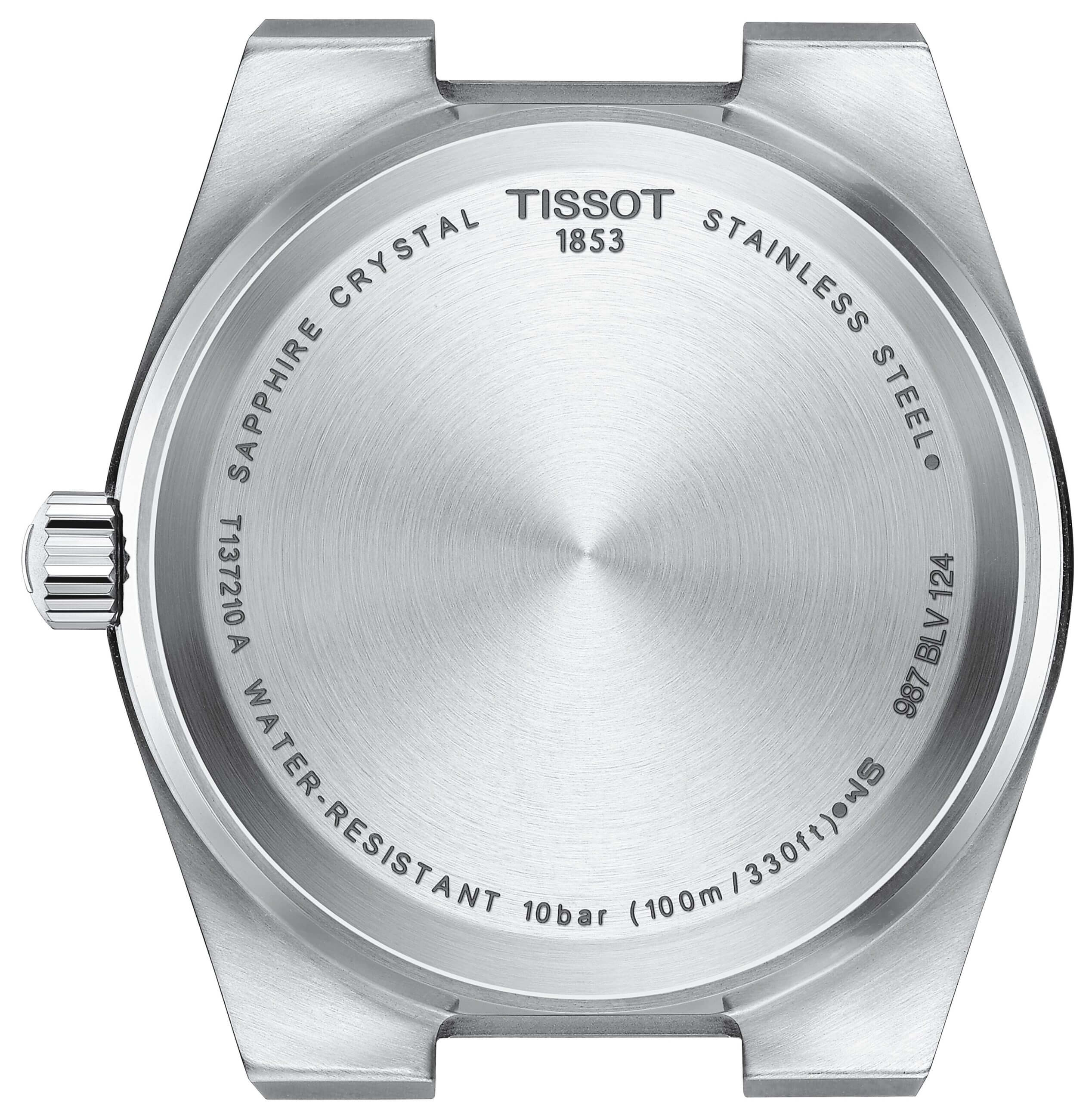 TISSOT -PRX Ladies' Watch Silver White Mother-of-Pearl Quartz Sapphire Crystal 35mm- T137.210.11.111.00