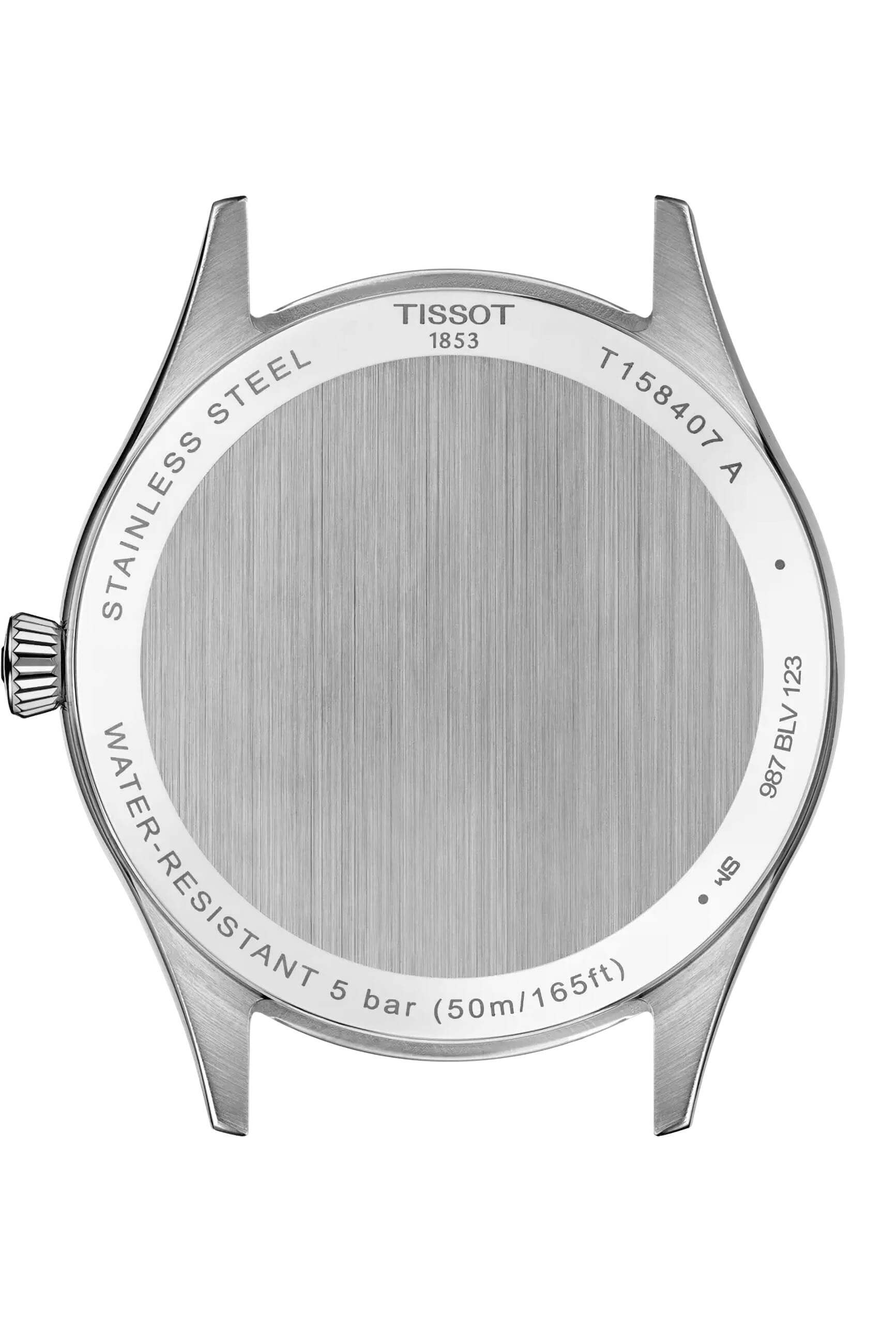 TISSOT -Classic Dream Herrenuhr Schwarz Blau Datum Saphirglas Automatik 40mm- T158.407.16.041.00