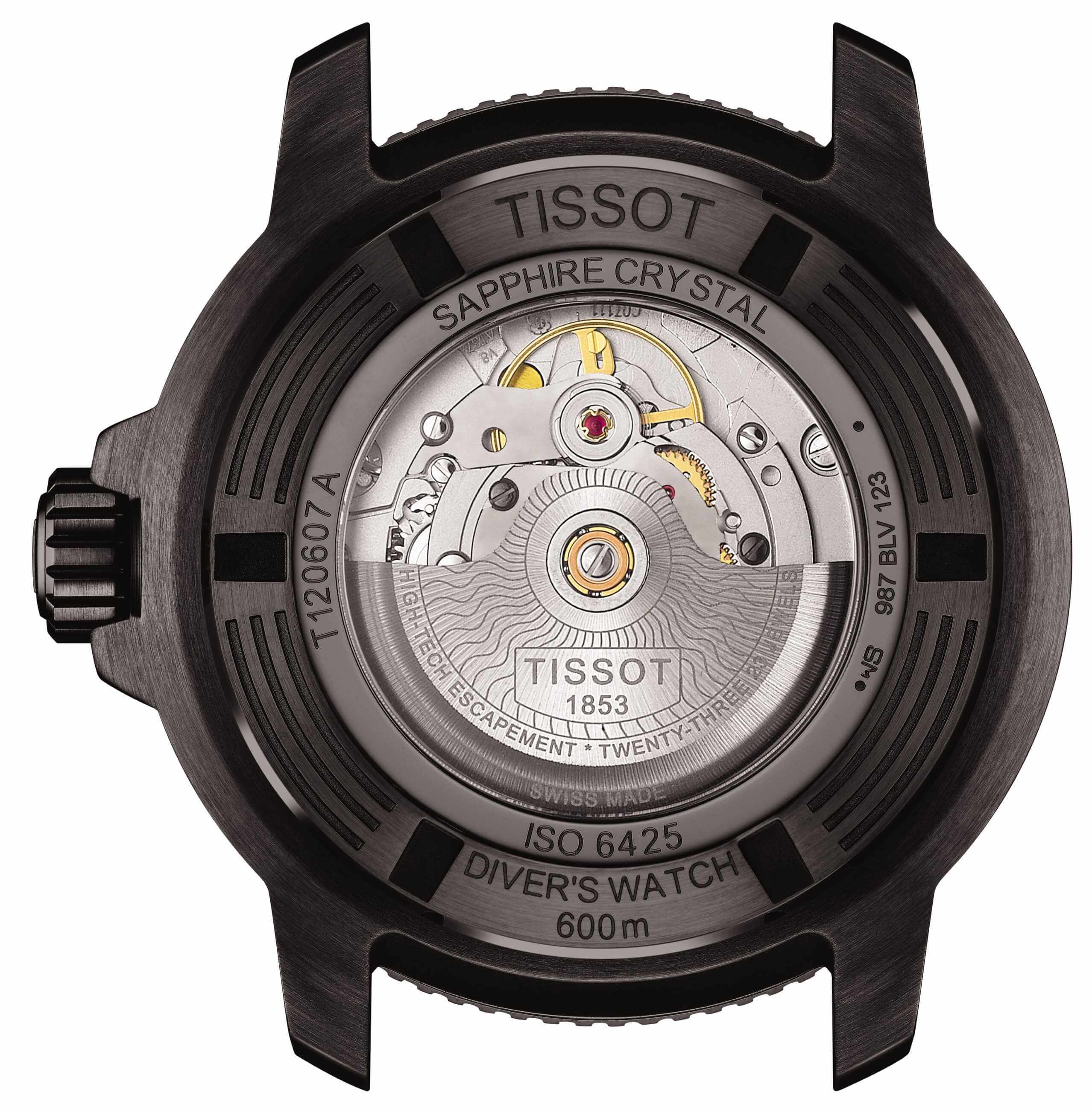 TISSOT -Seastar 2000 Professional Powermatic 80 men's watch blue automatic 46mm- T120.607.37.041.00