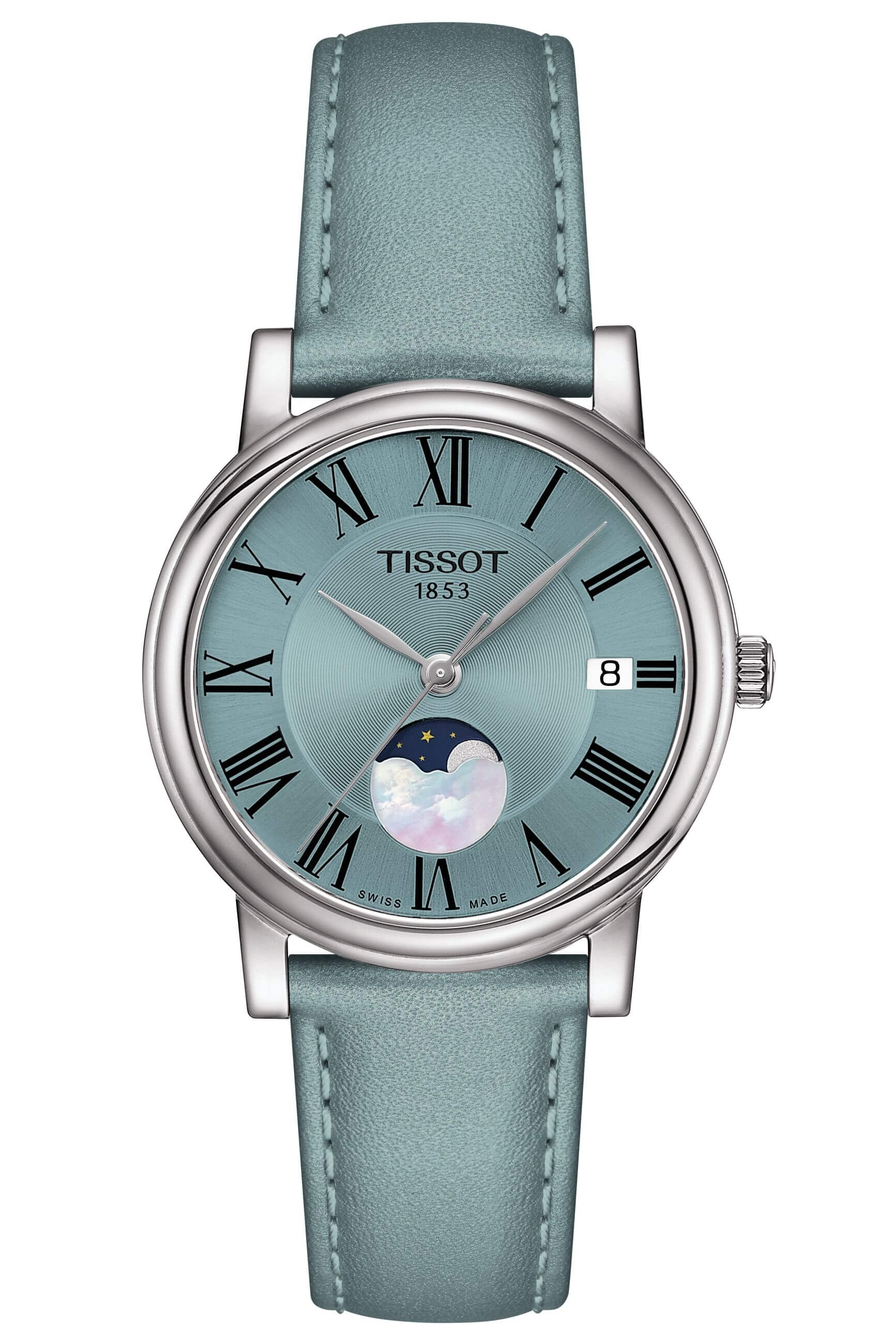 TISSOT -Carson Premium Lady Moon Phase- T122.223.16.353.00