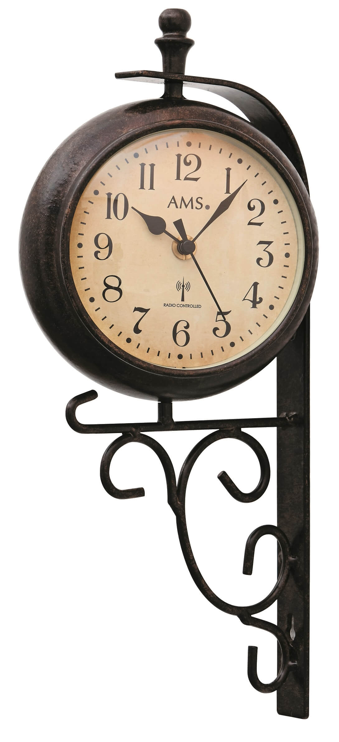 AMS -Wireless wall clock 46cm- 5961
