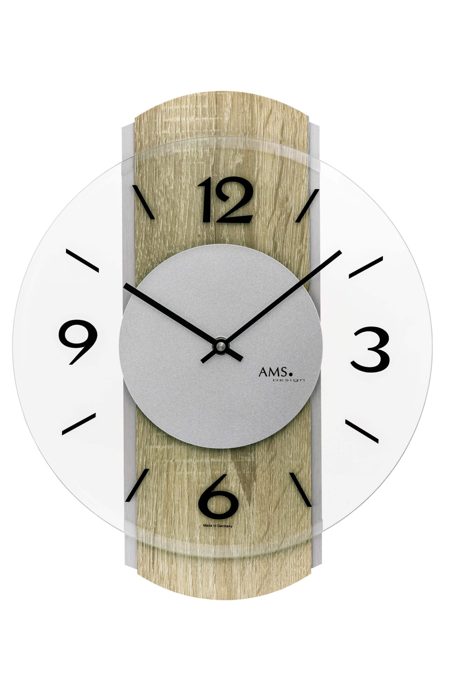 AMS -Wall clock Sonoma quartz 34cm- 9706