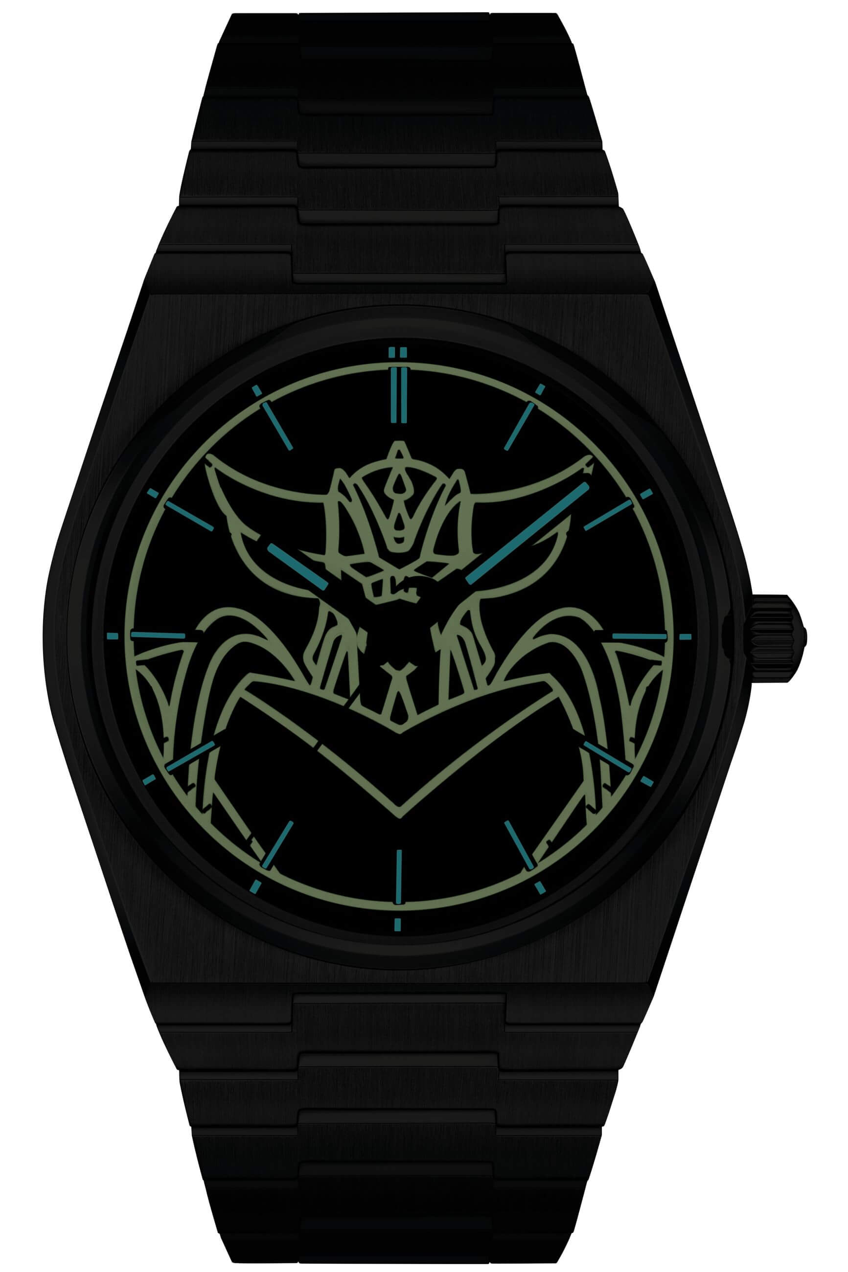 TISSOT -PRX UFO Robot Grendizer Men's Watch Silver Blue Automatic Sapphire Crystal 40mm- T137.407.11.041.02