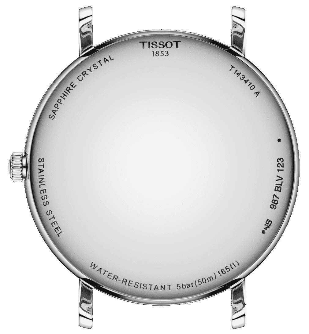 TISSOT -Everytime Gent men's watch silver quartz 40mm- T143.410.11.011.00