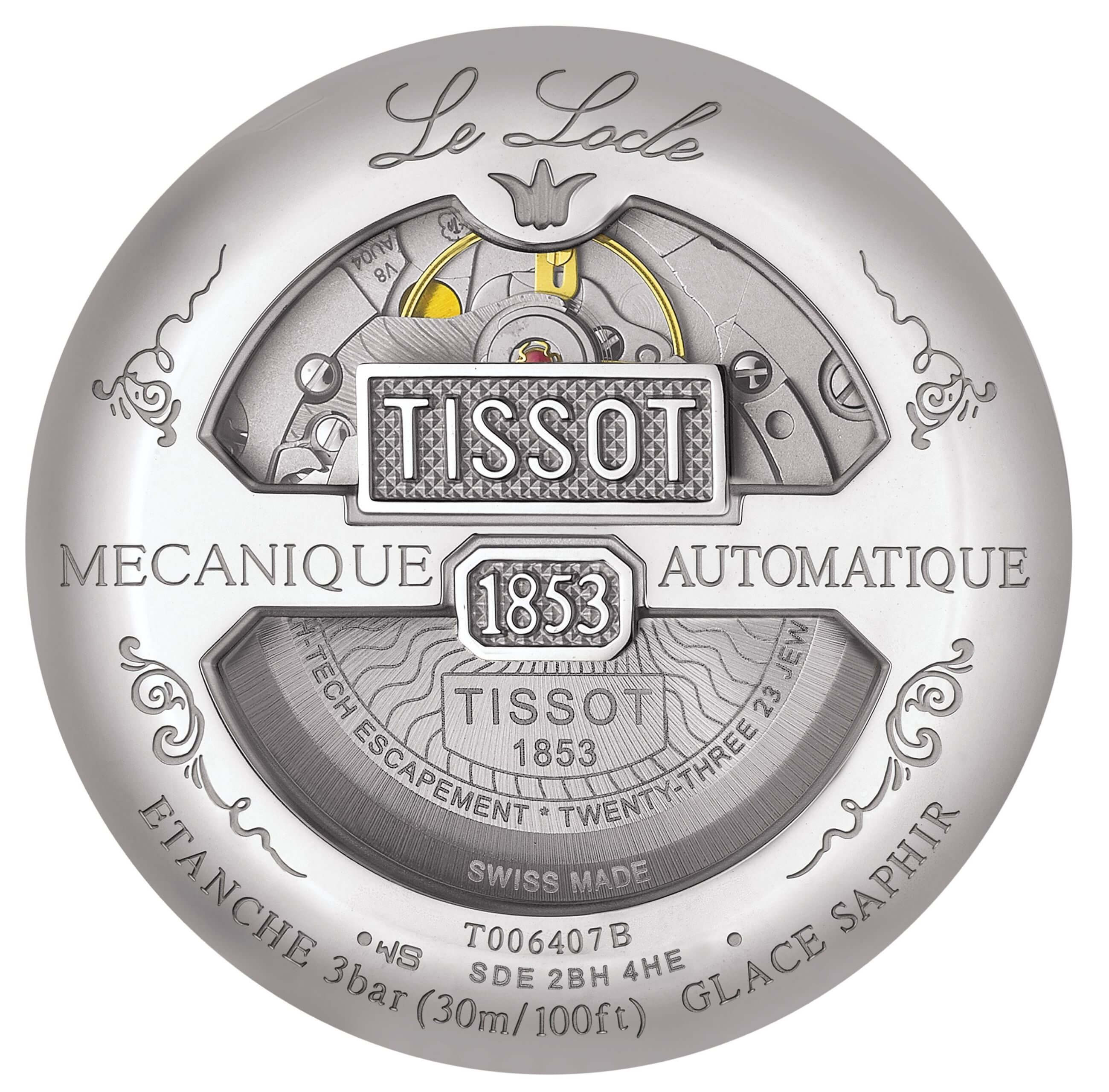 TISSOT -Le Locle Powermatic 80- T006.407.11.053.00