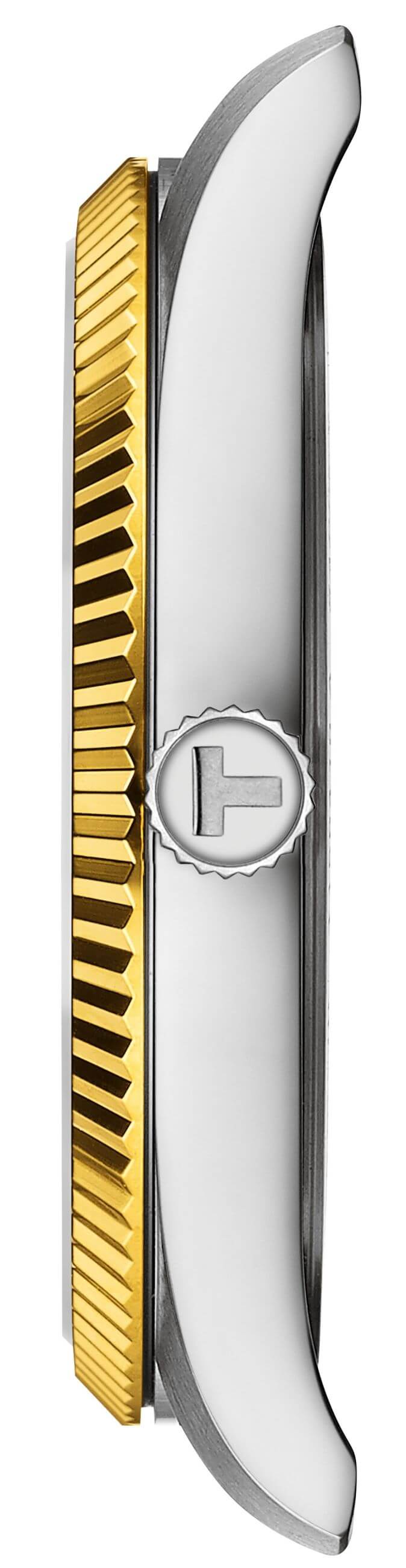 TISSOT -Ballade men's watch bicolour quartz sapphire crystal 40mm- T156.410.22.031.00