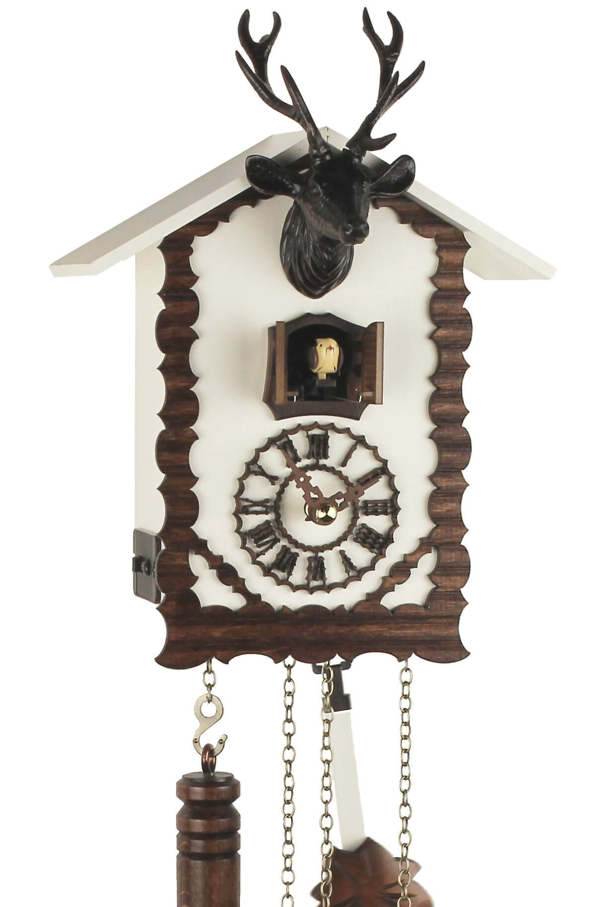 Trenkle -deer head 26cm- 360/20 QM BROWN
