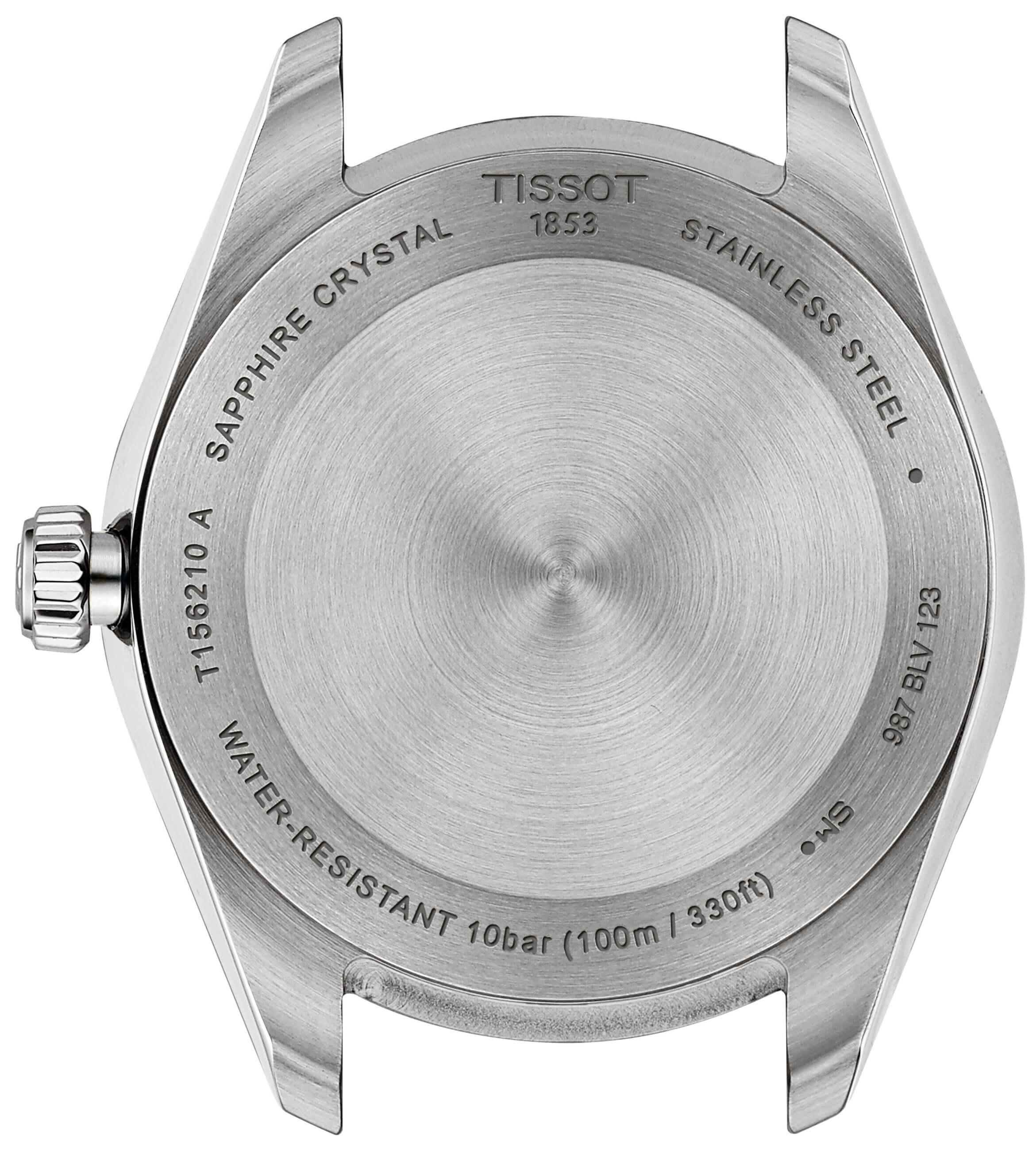 TISSOT -Ballade ladies' watch bicolour silver quartz sapphire crystal 34mm- T156.210.22.031.00