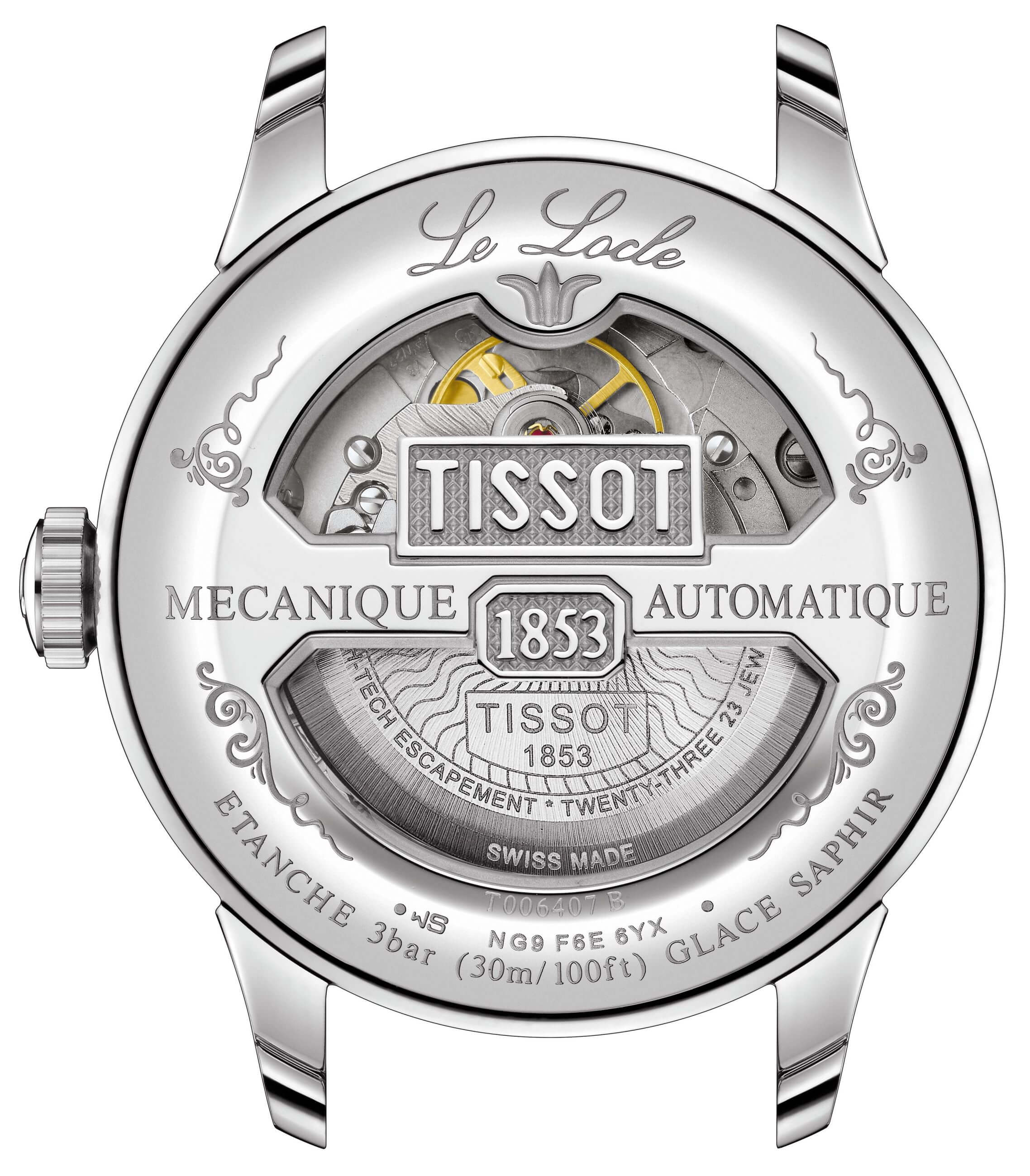 TISSOT -Le Locle Powermatic 80- T006.407.11.043.00